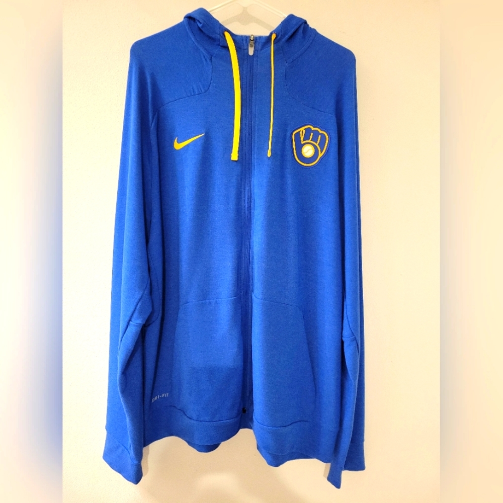 Men's Nike Dri-Fit full-zip hoodie